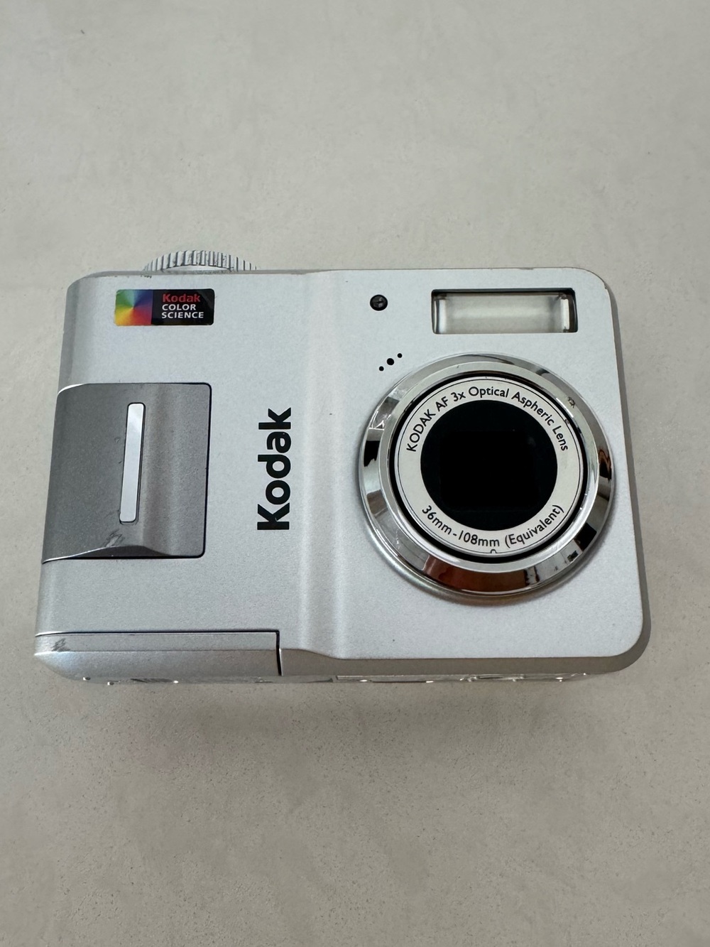Kodak EasyShare C4333 4.0MP Silver Digital Camera 3X Optical Zoom-Tested WORKING